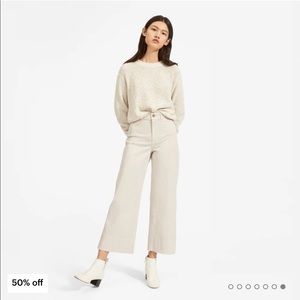 Everlane lightweight wide leg chino
